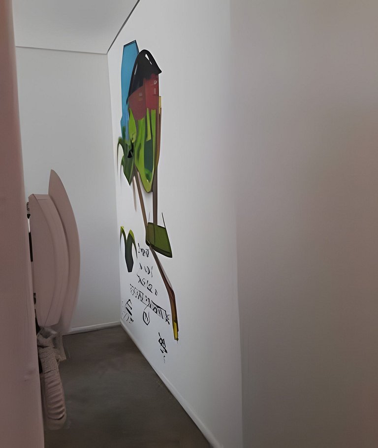 apartamento completo e equipado, com verde e natureza
