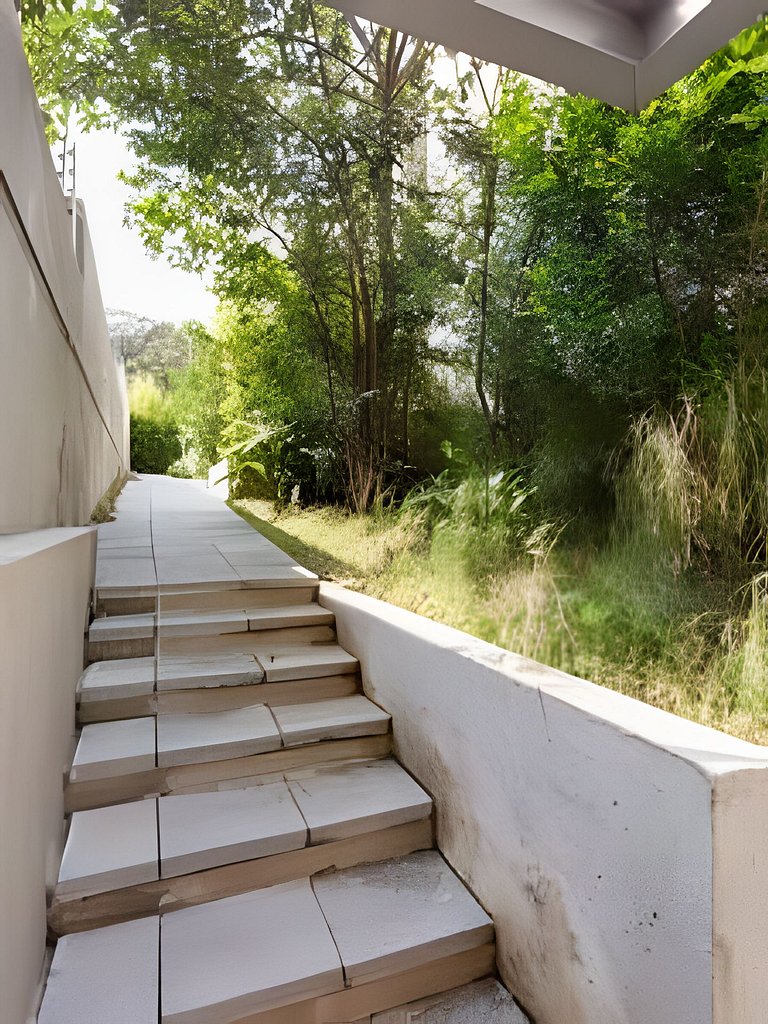 apartamento completo e equipado, com verde e natureza