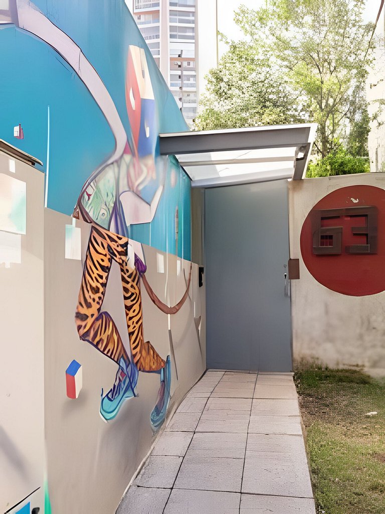 apartamento completo e equipado, com verde e natureza