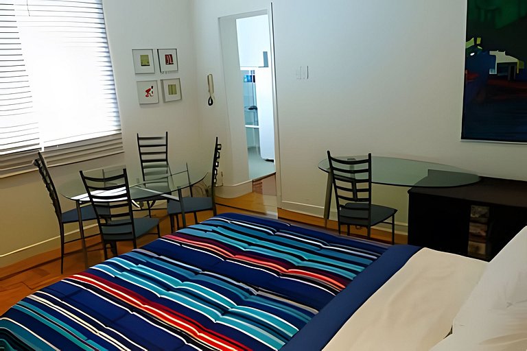 apartamento completo com ótima localização