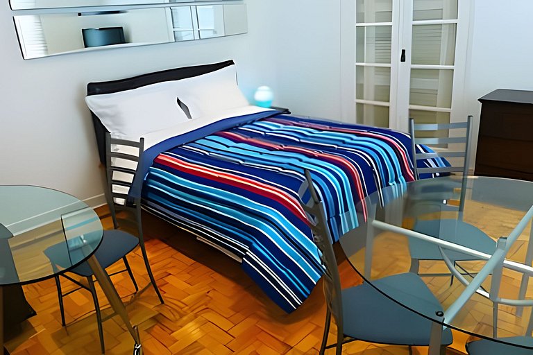 apartamento completo com ótima localização