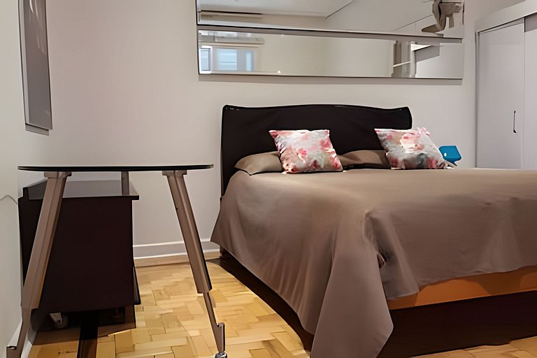 apartamento completo com ótima localização