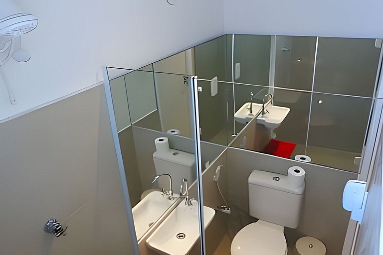 apartamento completo com ótima localização