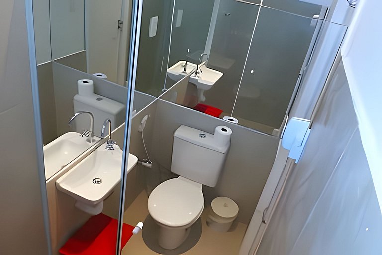 apartamento completo com ótima localização