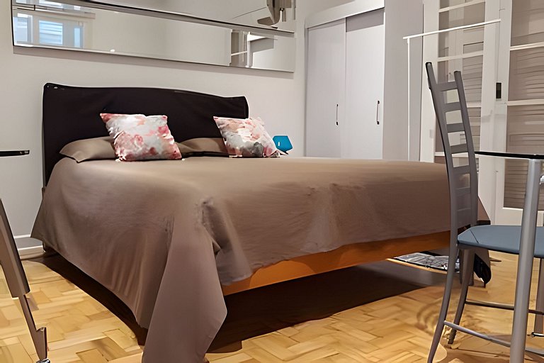 apartamento completo com ótima localização