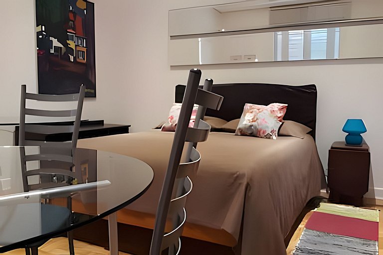 apartamento completo com ótima localização